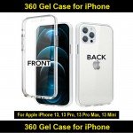 360 Gel Case for iPhone 13, 13 Pro, 13 Pro Max, 13 Mini Slim Fit Look